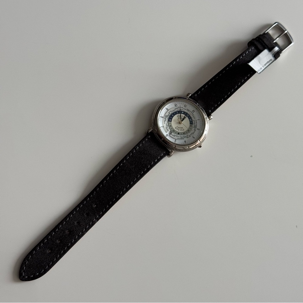 Men’s Vintage Pulsar World Time 38mm watch - Picture 3 of 5